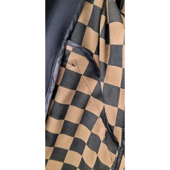 Fendi Overcoat Jacket Polyamide Size L Coat Trench Jacket Men's Ladies No Hood